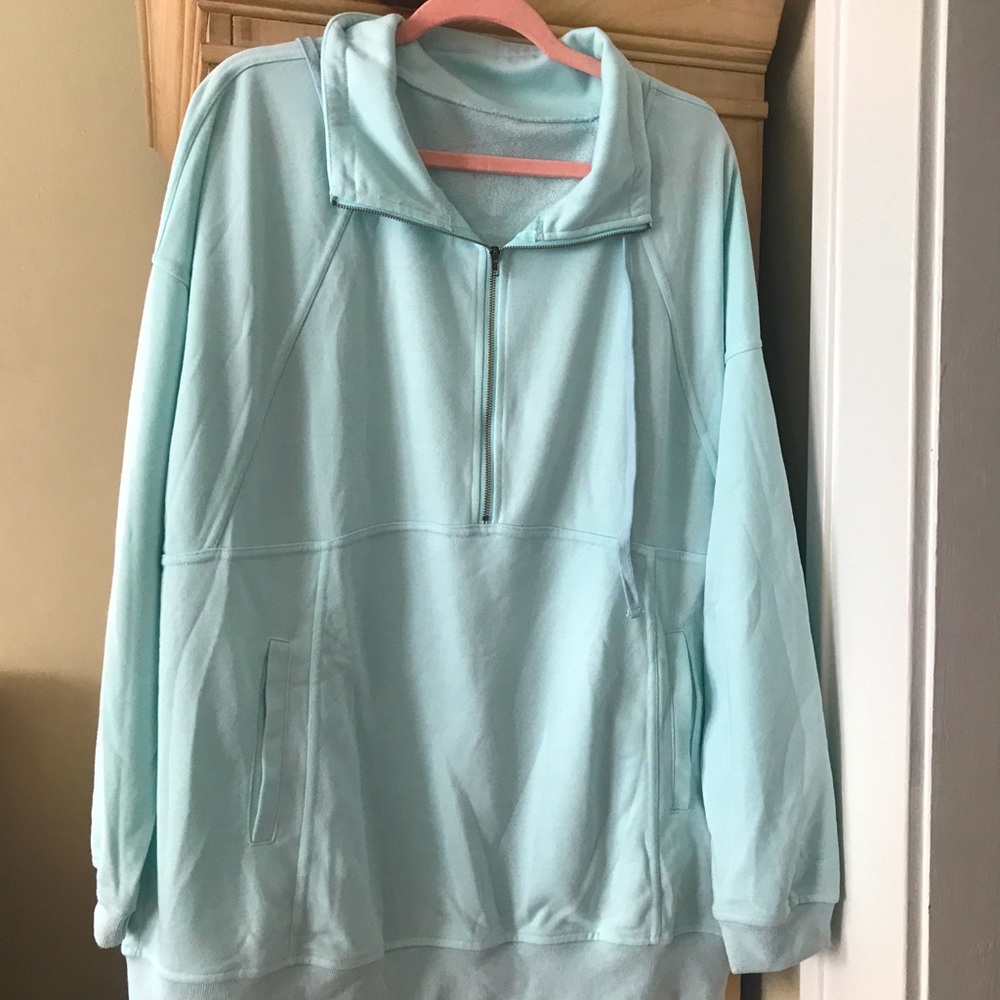 Women’s Long Sleeve Half Zip Sweatshirt